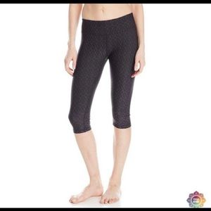 PRANA Misty Knicker Crop Leggings Med